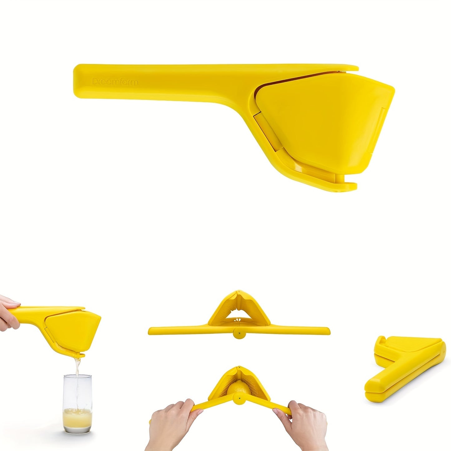 1 Set; Citrus Juicer; Multifunctional Lemon Juicer; Creative Orange Juicer; Reusable Manual Juicer; Abs Squeezer Juicer For Orange Lemon; Kitchen Gadgets