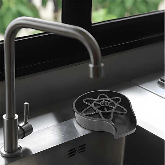 1pc Glass Rinser For Kitchen Sink; Bottle Cup Washer For Sink Attachment; Kitchen Bar Sink Cleaner; Bottle Washer; Kitchen Sink Automatic Flushing Device