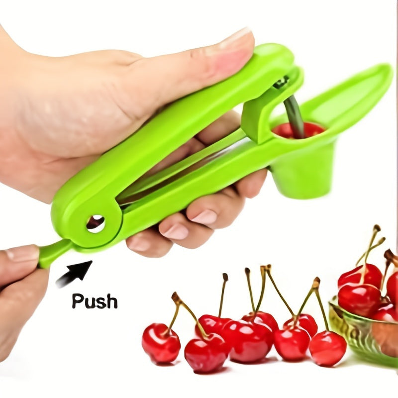 1pc Cherry Pitter Tool; Olive Pitter Tool; Cherry Pitter Remover Corer Tool Suitable For Make Fresh Cherry Dishes; Cherries Pie; Cocktail; Kitchen Accessories