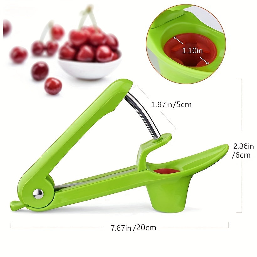 1pc Cherry Pitter Tool; Olive Pitter Tool; Cherry Pitter Remover Corer Tool Suitable For Make Fresh Cherry Dishes; Cherries Pie; Cocktail; Kitchen Accessories