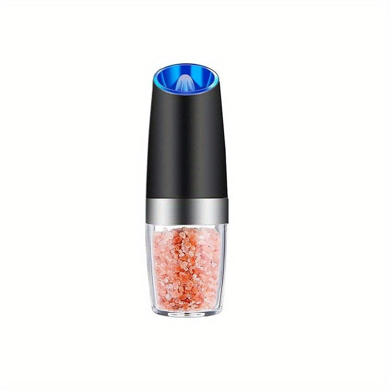 1pc/2pcs Electric Pepper Mill Herb Coffee Grinder Automatic Gravity Induction Salt Shaker Grinders Machine Kitchen Herb Spice Mill Tools (Battery Not Included)