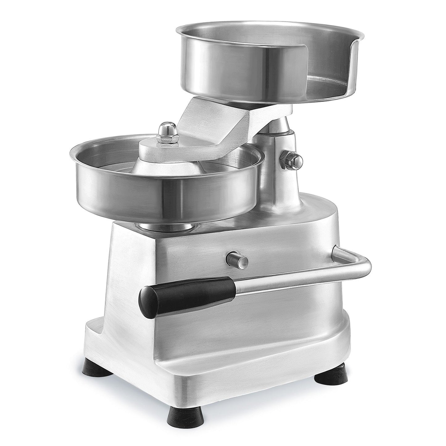 Commercial Burger Patty Maker, 150mm/6inch Hamburger Beef Patty Maker, Heavy Duty Food-Grade Stainless Steel Bowl Burger Press Machine, Kitchen Meat Forming Processor with 1000 Pcs Patty Papers